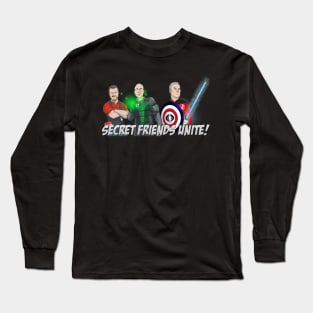 Secret Friends Unite Group Headshot Version 2 Long Sleeve T-Shirt